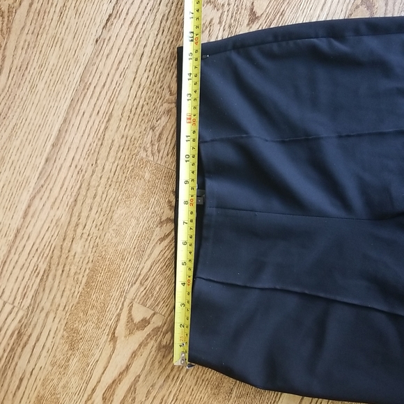 (4) Vince Camuto Classic Black Trousers Office Work Viscose Blend Skinny Work - Picture 4 of 10